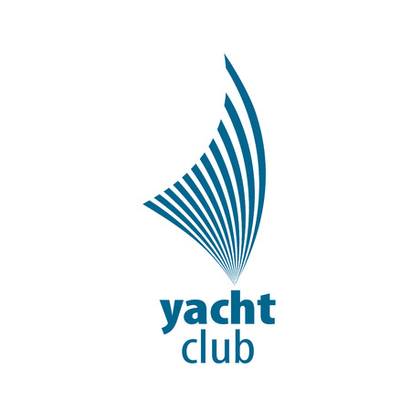 pattern design logo yacht. Vector illustration of iconのイラスト素材