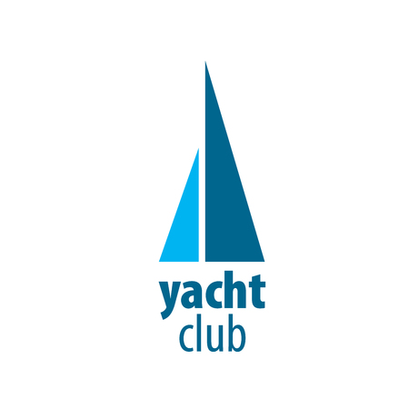 pattern design logo yacht. Vector illustration of iconのイラスト素材