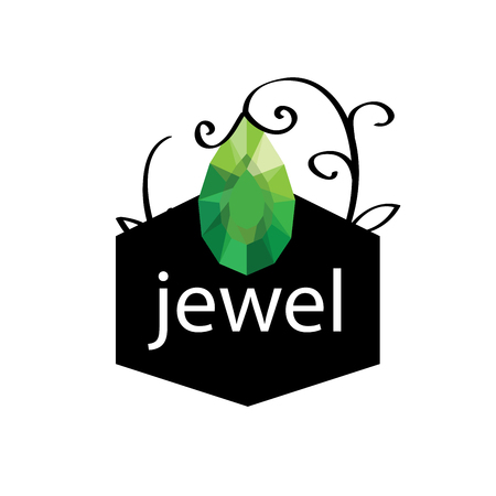 pattern design logo jewel. Vector illustration of iconのイラスト素材
