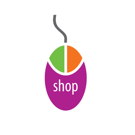 pattern design logo shop. Vector illustration of iconのイラスト素材