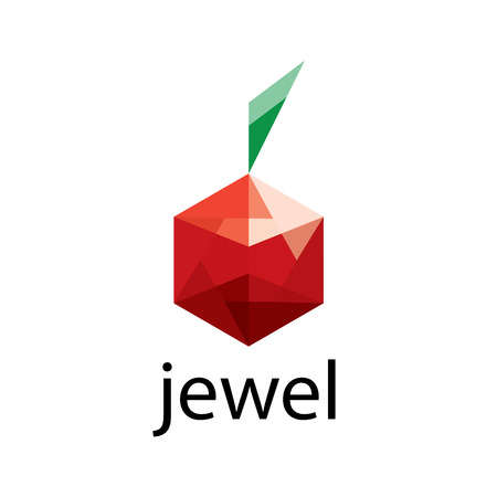 pattern design logo jewel. Vector illustration of iconのイラスト素材