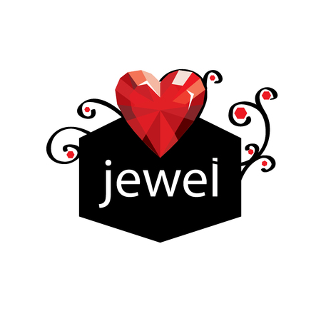 pattern design logo jewel. Vector illustration of iconのイラスト素材