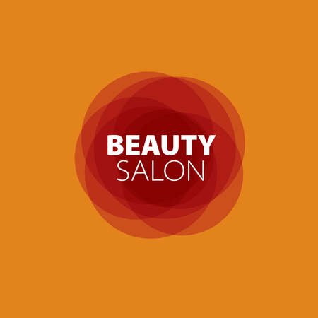 Logo for cosmetic company, beauty salon, spa, wellness, boutiqueのイラスト素材
