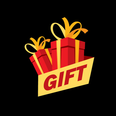 vector box with giftsのイラスト素材
