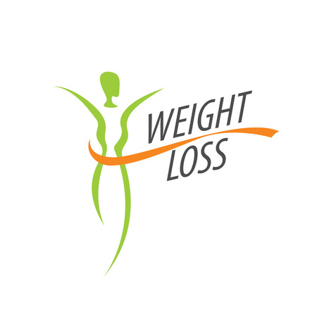 weight loss logoのイラスト素材