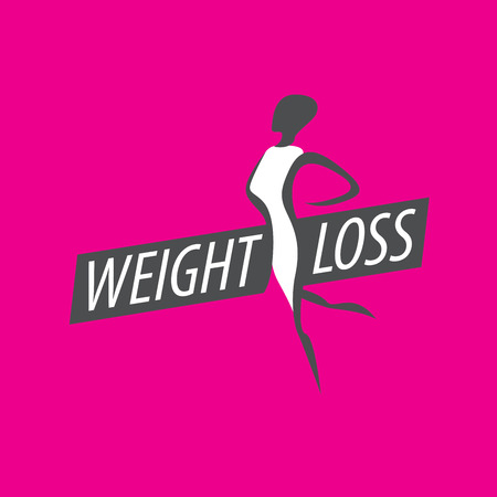 weight loss logoのイラスト素材