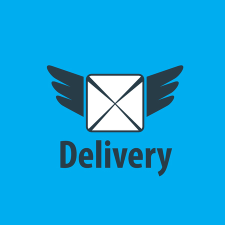 Delivery Logo Templateのイラスト素材