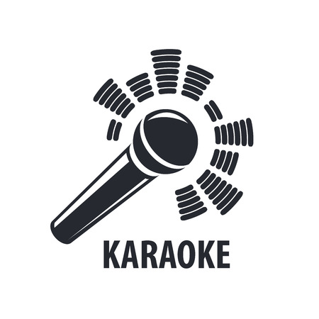 vector logo karaokeのイラスト素材