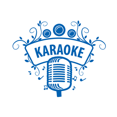 vector logo karaokeのイラスト素材