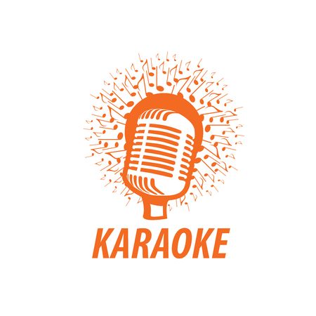 vector logo karaokeのイラスト素材