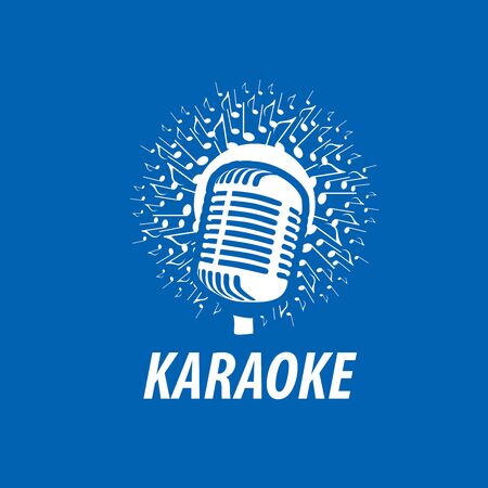 vector logo karaokeのイラスト素材