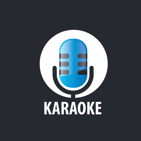 vector logo karaokeのイラスト素材