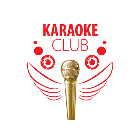 vector logo karaokeのイラスト素材