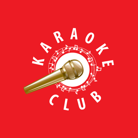 vector logo karaokeのイラスト素材