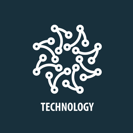 vector logo technologyの写真素材