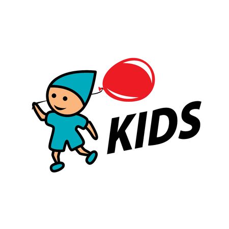 vector logo kidsのイラスト素材