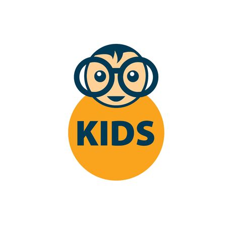 vector logo kidsのイラスト素材