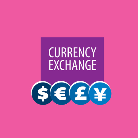 vector logo currency exchangeのイラスト素材