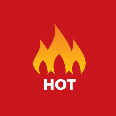 fire vector logoのイラスト素材