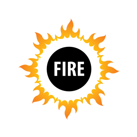 fire vector logoのイラスト素材