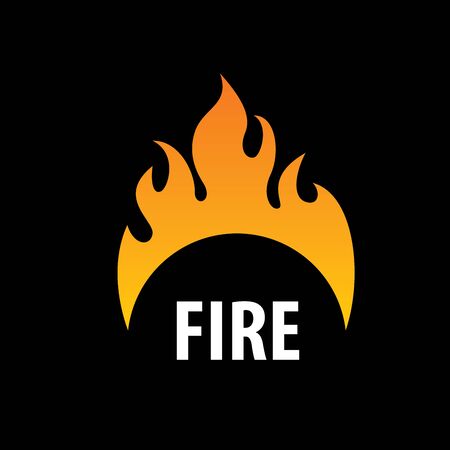 fire vector logoのイラスト素材