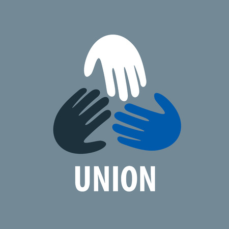 vector logo handshakeのイラスト素材