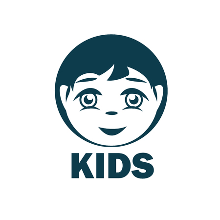 vector logo kidsのイラスト素材
