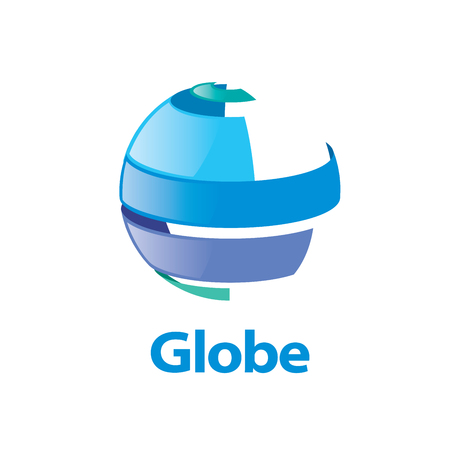 vector logo globeのイラスト素材