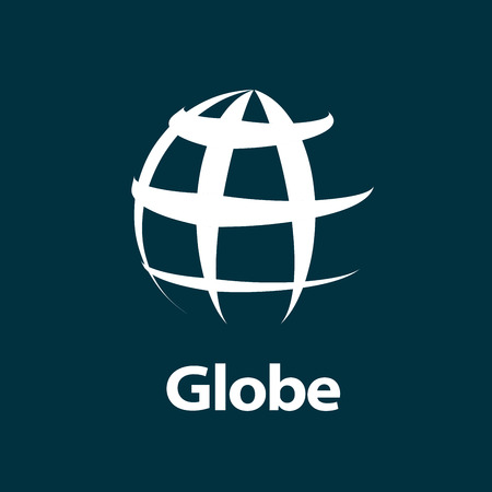 vector logo globeのイラスト素材