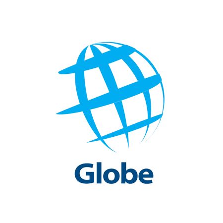vector logo globeのイラスト素材