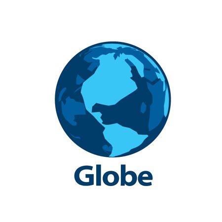 vector logo globeのイラスト素材