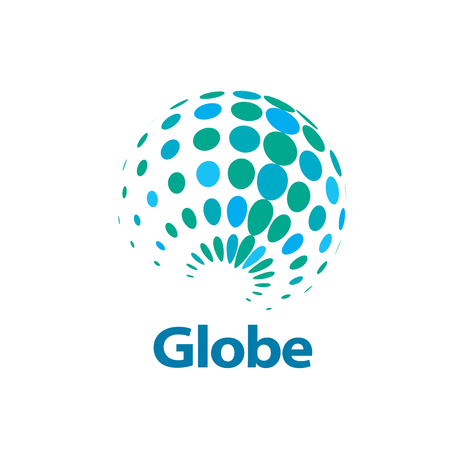 vector logo globeのイラスト素材
