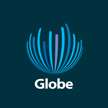 vector logo globeのイラスト素材