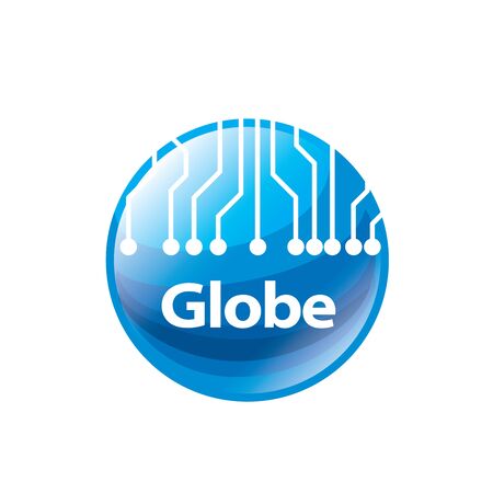 vector logo globeのイラスト素材