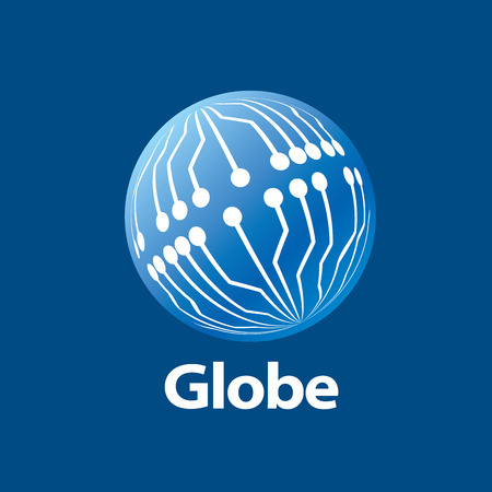 vector logo globeのイラスト素材