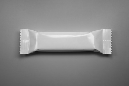 pattern white packaging for snackの写真素材