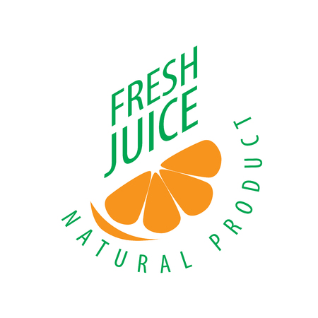 Logo of fresh juiceのイラスト素材