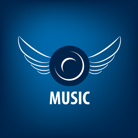 vector logo musicのイラスト素材