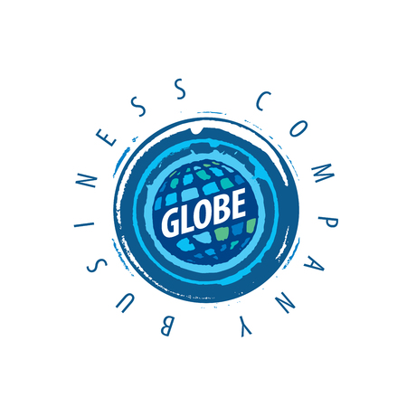 Earth logo template. Globe signの写真素材