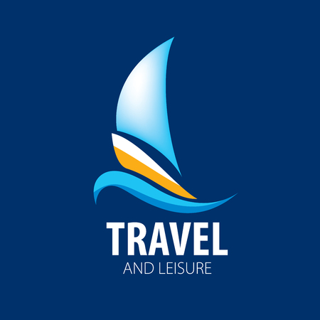 vector logo Yachtのイラスト素材