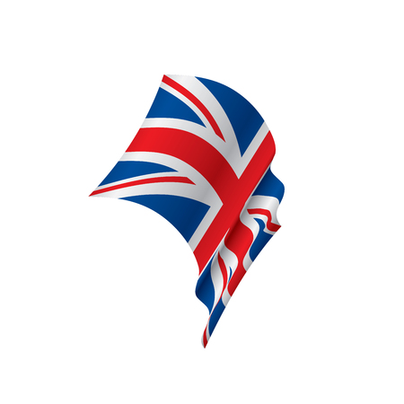 Flag of the United Kingdom, Vector illustration.のイラスト素材