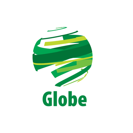 vector logo globe template vector illustrationのイラスト素材