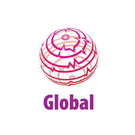 vector logo globeのイラスト素材