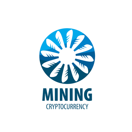 Digital currency miningのイラスト素材