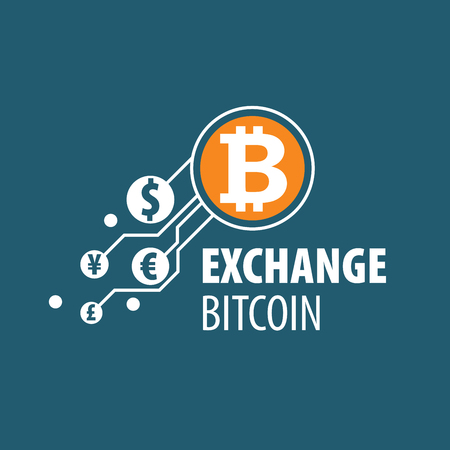 exchange bitcoin for moneyのイラスト素材
