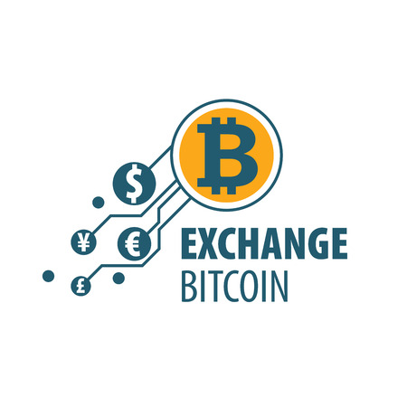 exchange bitcoin for moneyのイラスト素材