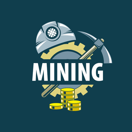 Digital currency miningのイラスト素材