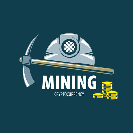 Digital currency miningのイラスト素材