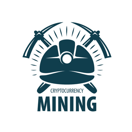 Digital currency miningのイラスト素材