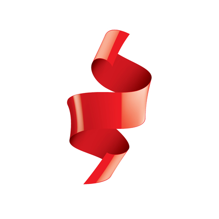 Red sticker on white background. Vector illustration.のイラスト素材
